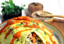 Riso alle verdure con frittata