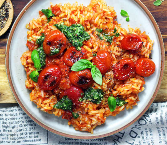 Riso veloce al pomodoro