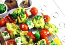 Spiedini estivi di ravioli