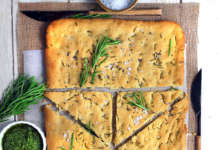 focaccia senza impasto e senza lievitazione