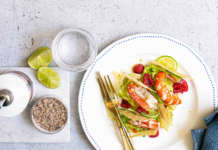 antipasto di gamberi