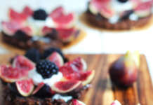 Crostatine di avena e cioccolato