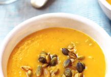 Zuppa di zucca e mele