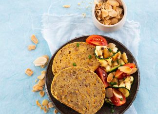 Arrosto di fagioli borlotti freschi con ortaggi