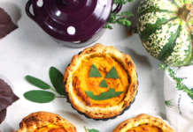 Crostatine salate di zucca e ricotta