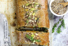 Strudel salato di grano saraceno