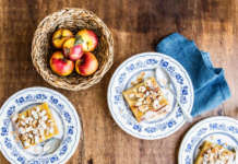 Pavé di mele e mandorle