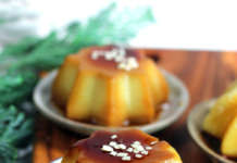 Crème caramel alle mandorle senza latticini