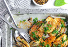 Finocchi glassati al forno