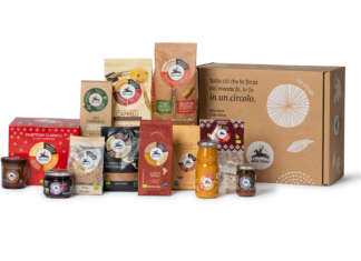 Ceste natalizie Alce Nero ceste di Natale