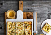 torta salata alle tre farine