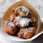 Frittelle di mela in pastella di castagne