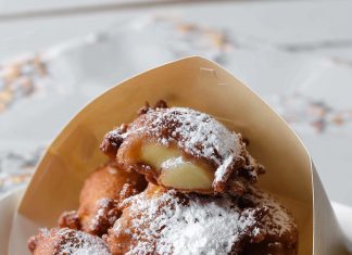 Frittelle di mela in pastella di castagne