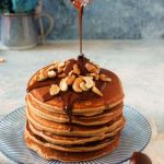 Pancakes alle castagne con cioccolato fondente