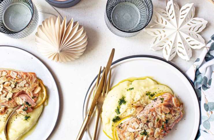 salmone in crosta