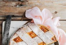 Pastiera di farro all'arancia