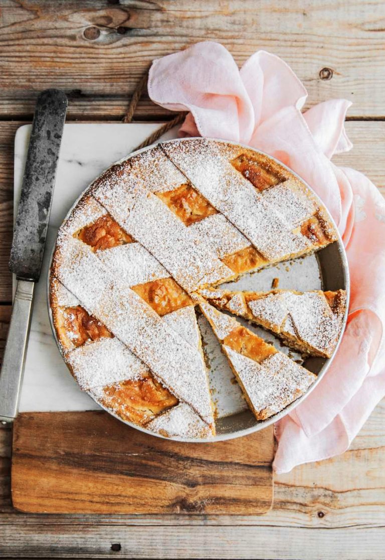 Pastiera di farro all'arancia