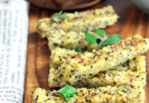 Patatine di polenta e quinoa