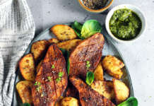 Bistecche vegan di patate dolci