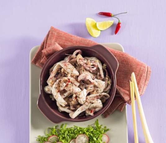 calamari al vapore