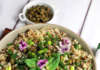 Miglio e lenticchie con capperi e fagiolini