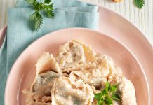 Pansotti liguri con salsa di noci