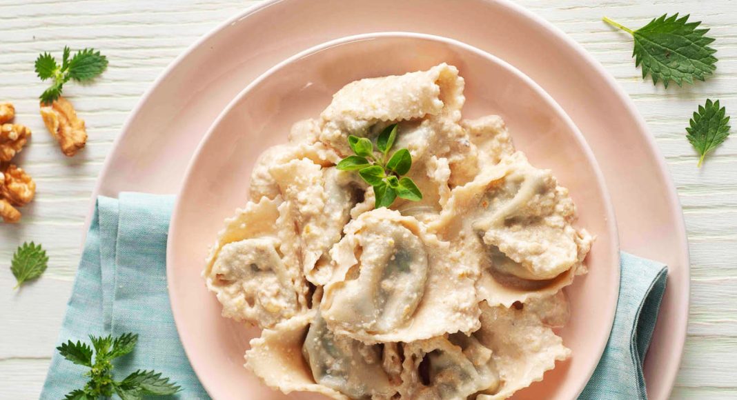 Pansotti liguri con salsa di noci