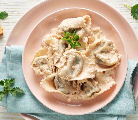 Pansotti liguri con salsa di noci