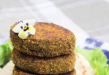 hamburger di spinaci