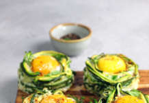 Nidi di zucchine al forno