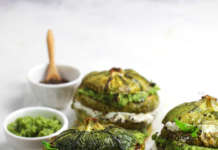 Zucchine sandwich con crema di fagiolini