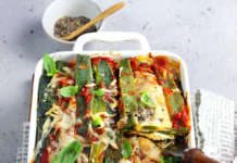 Parmigiana di piattoni (o taccole)