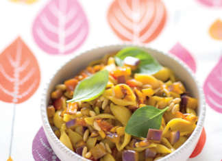 cucinare con le foglie di basilico