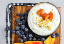 Dip di yogurt e cocco