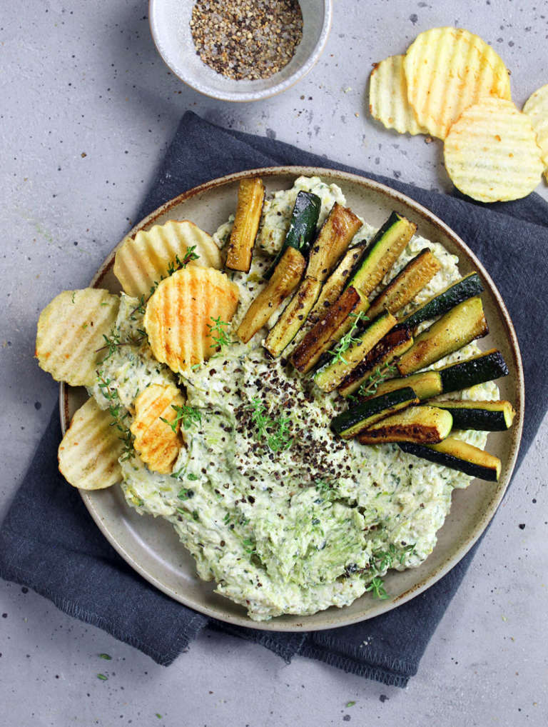 Crema di zucchine dip