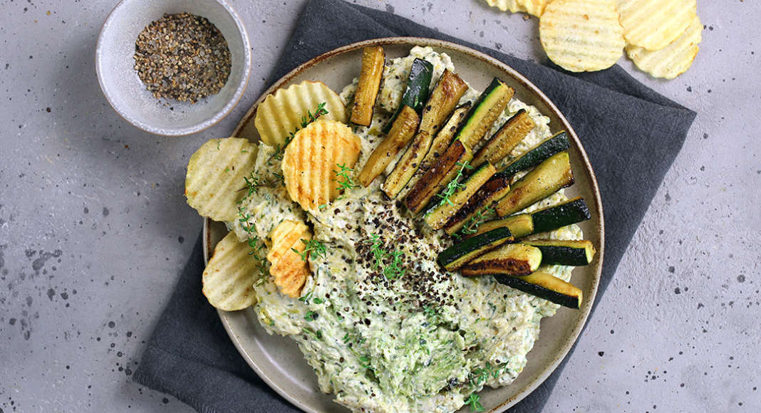 Crema di zucchine dip