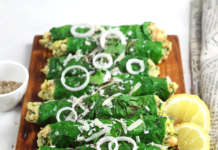 Involtini di bietole farciti con coste e patate