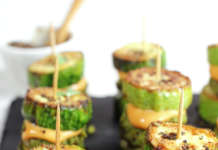 Mini zucchina-burger