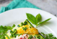 Timballo crudista di zucchina