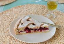 crostata di ricotta e visciole