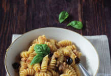 fusilli con tonno