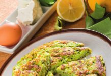 Frittata di albumi con erbette