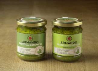 Pesto con basilico genovese DOP pesto con basilico