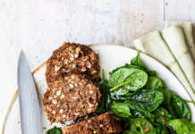 Arrosto alle erbe di lenticchie, noci e nocciole