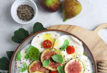 Caprese mozzarella e fichi