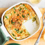 Lasagnette di carasau con crema iceberg