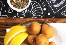 Olive all'ascolana vegetariane con lenticchie e provolone