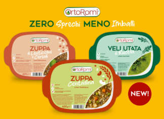 Nuove zuppe e vellutate fresche ortoromi