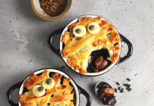 Riso e fagioli in sfoglia - Halloween edition. Mummie di halloween