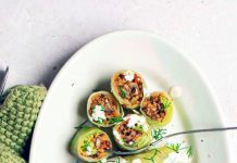 Involtini di cavolo cappuccio con lenticchie e funghi